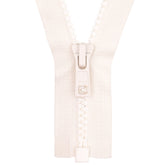 Deelbare rits | 50 cm | blok 5 | YKK Vislon Deelbare Rits RITS - YKK - DB - VISLON - 5 - 50 - 841 841 gebroken wit